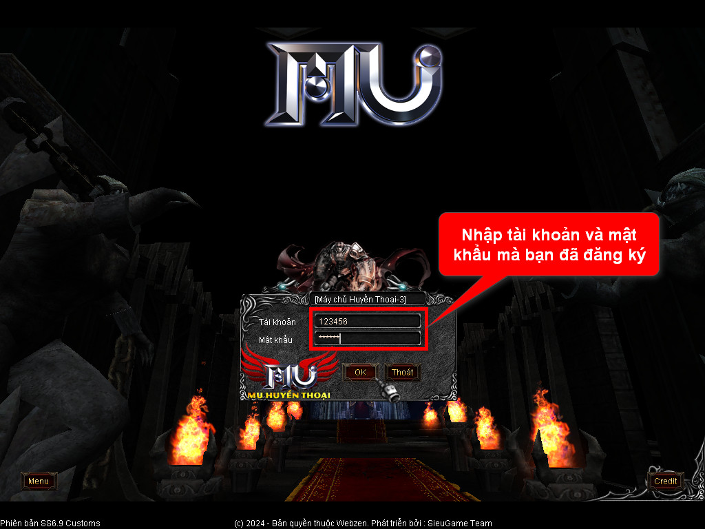 Chức năng chính của Game MU Tái Sinh
