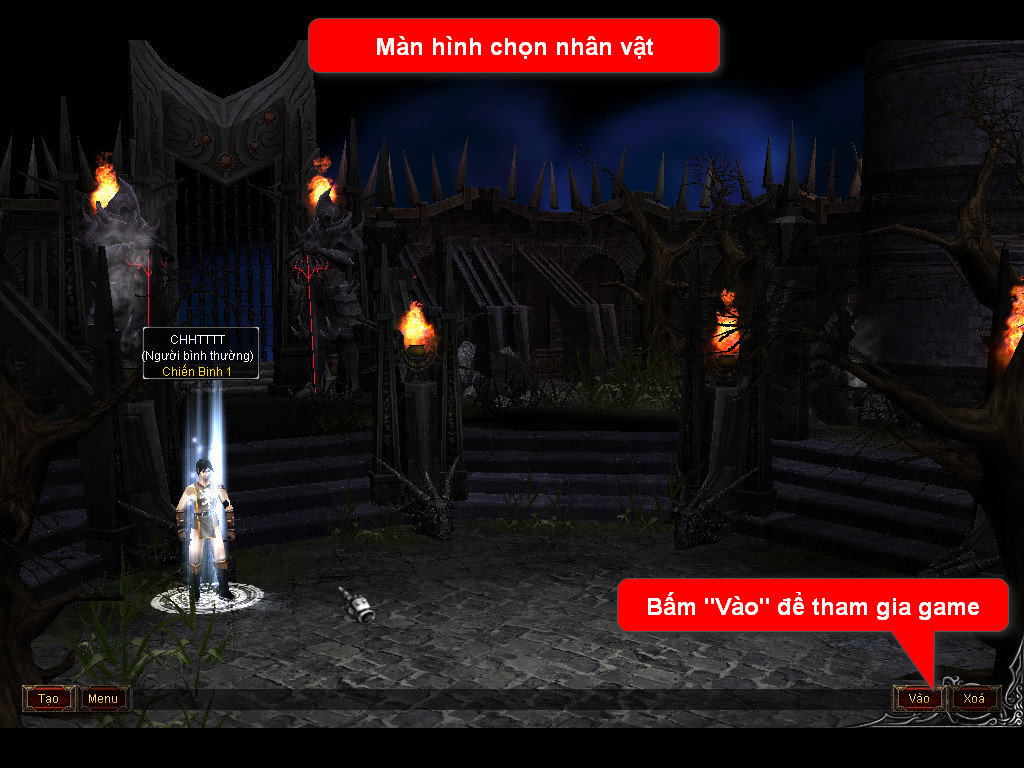 Chức năng chính của Game MU Tái Sinh